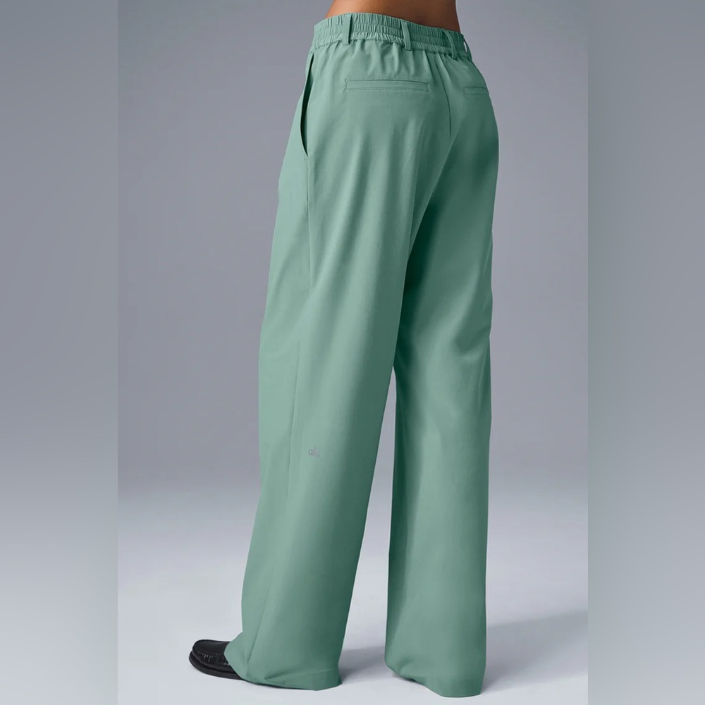 Alo High Waist Pursuit Trouser XS Tall - Picture 2 of 5